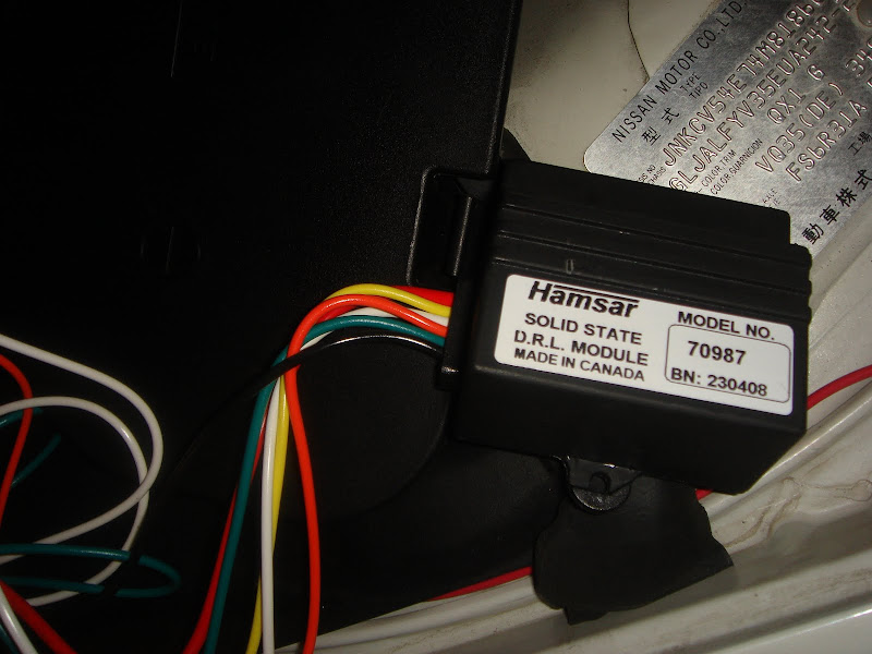 Hamsar Daytime Running lights Install to pass federal inspection